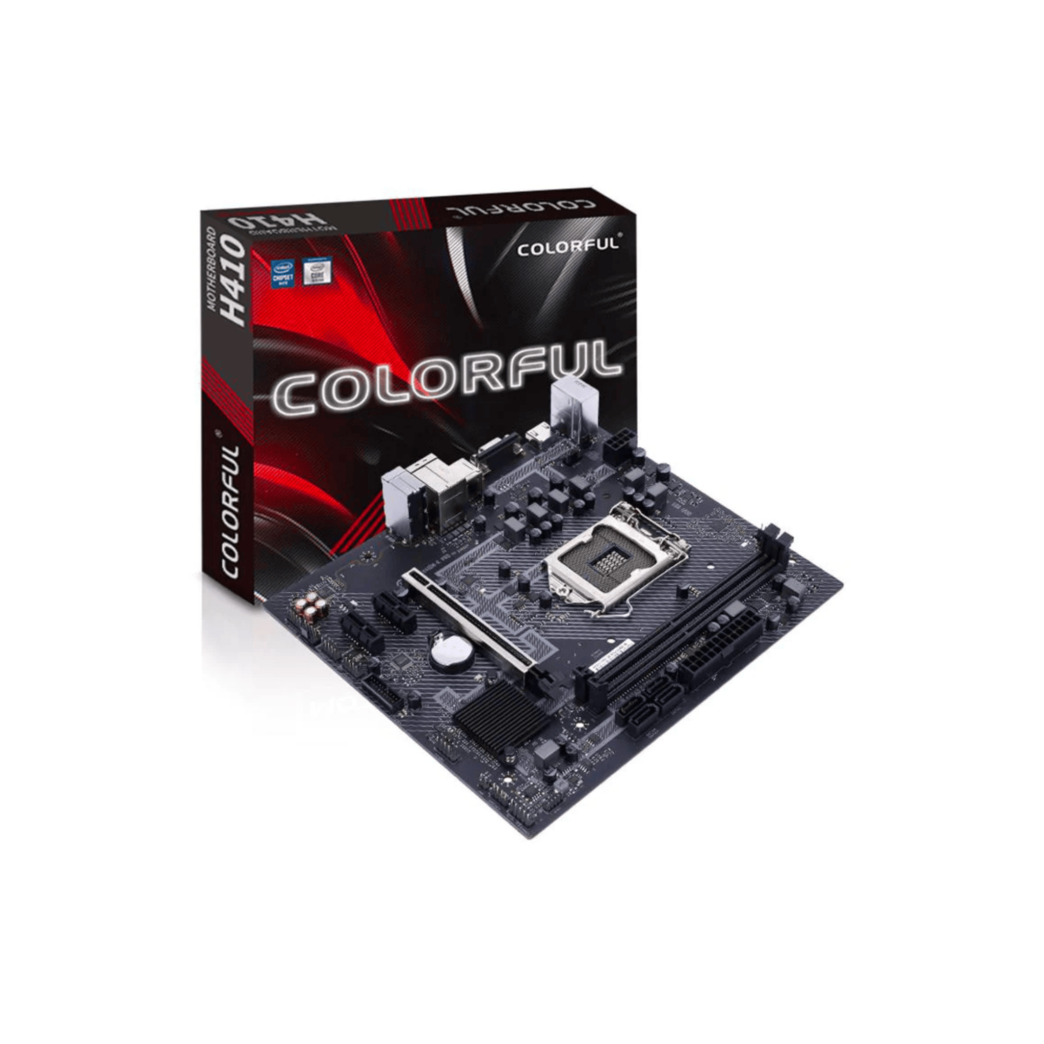 Colorful H410M-K M.2 V2.0 LGA1200 mATX Motherboard Colorful H410M-K M.2 V2.0 LGA1200 mATX Motherboard